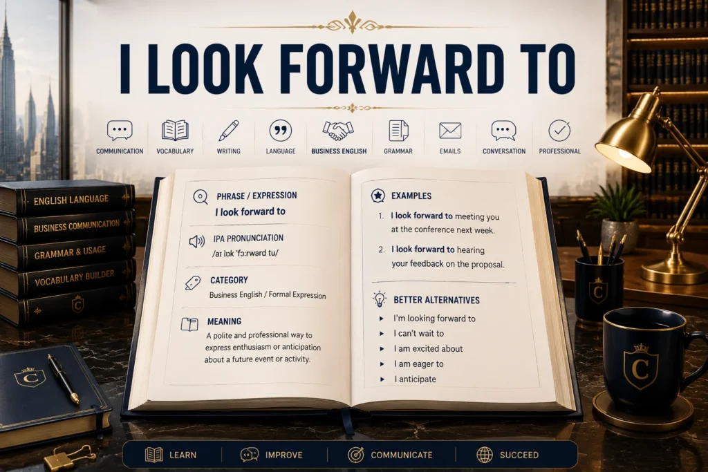 50 Other Ways to Say “I Look Forward To”: Professional & Polite Alternatives in 2026