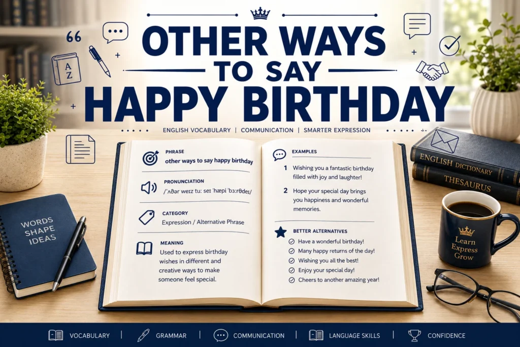 Other Ways to Say Happy Birthday: Professional & Polite Alternatives in 2026