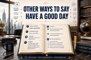 other ways to say have a good day