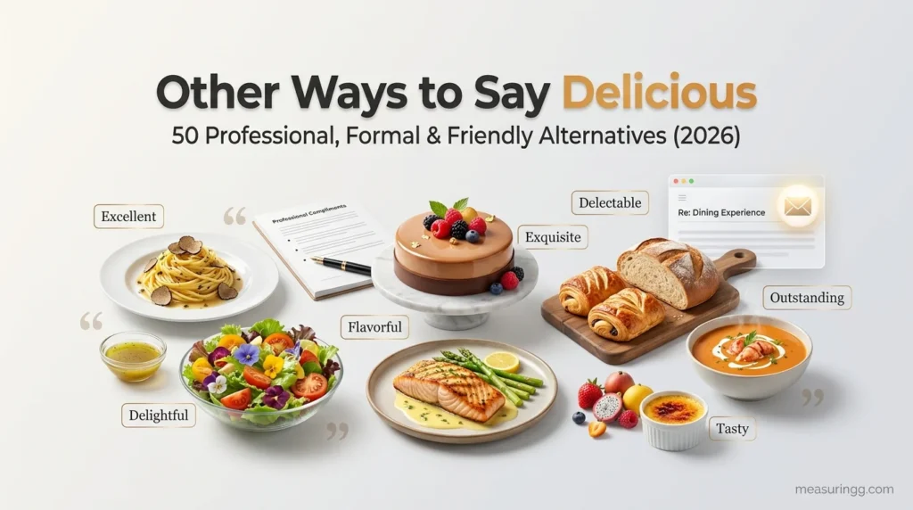 Other Ways to Say Delicious: 50 Professional & Polite Alternatives (2026)