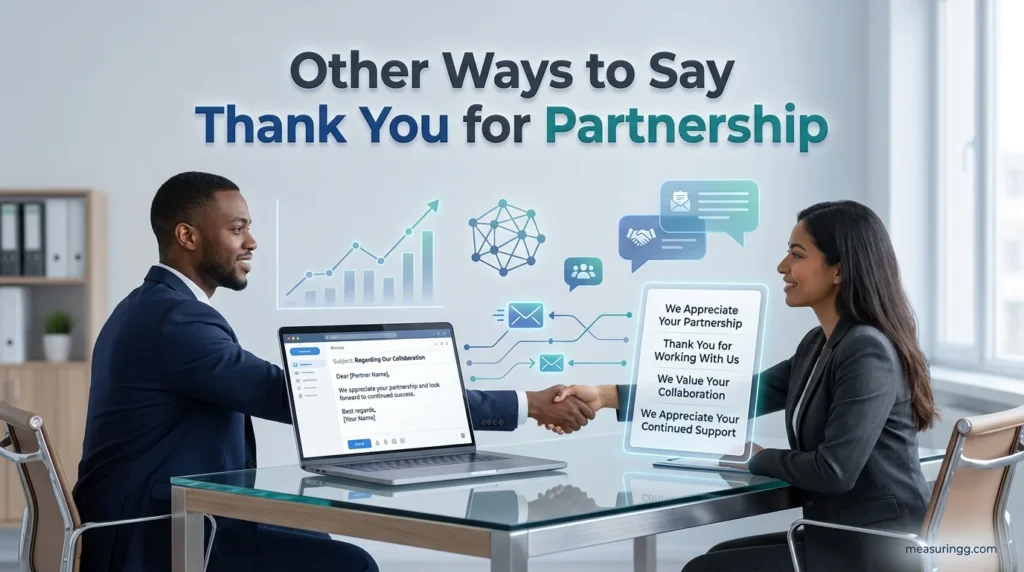 Other Ways to Say Thank You for Partnership: 50 Professional & Polite Alternatives (2026)