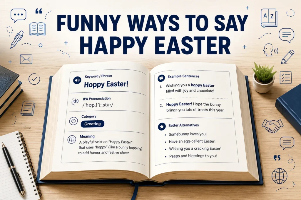 funny ways to say happy easter