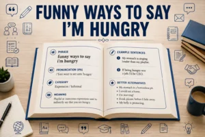 funny ways to say i’m hungry