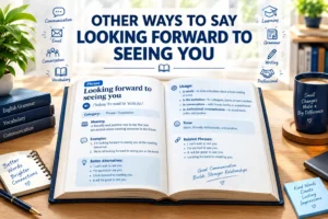 other ways to say looking forward to seeing you