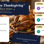 30+ “Happy Thanksgiving” Alternatives for Warm Wishes